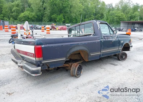 1990 Ford F150 z USA, uszkodzony, nr VIN 1FTEF14N6LNB37306